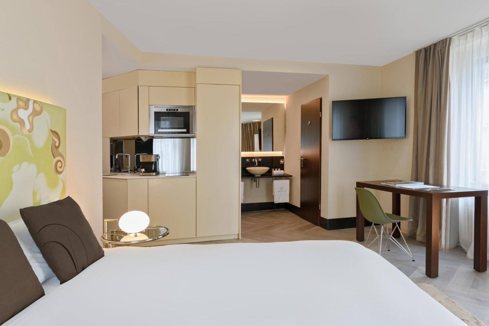 Visionapartments Brandschenkestrasse - Contactless Check-In Zürich Eksteriør bilde