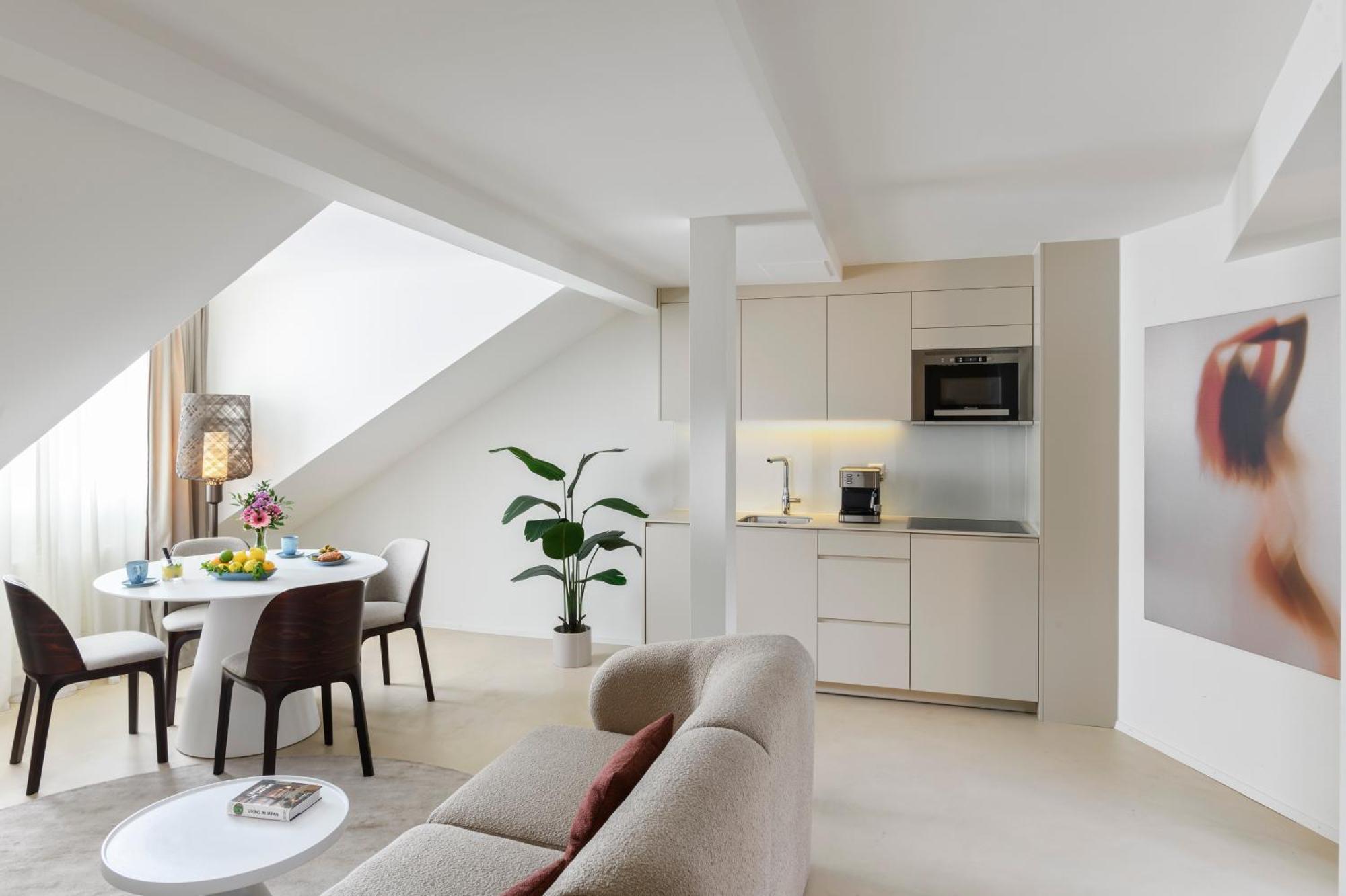 Visionapartments Brandschenkestrasse - Contactless Check-In Zürich Eksteriør bilde